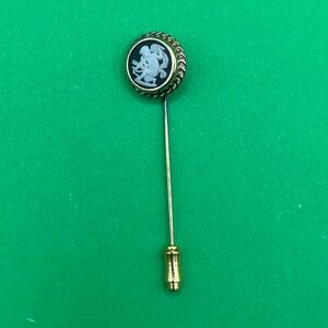 Vintage Wedgwood cupid rainbow Ste Stick Pin